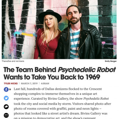 Dallas Observer:The Team Behind Psychedelic Robot Wants to Take You Back to 1969